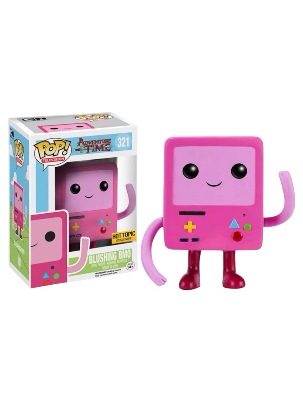 FUNKO POP! 321 BLUSHING BMO (ADVENTURE TIME) - BNIB